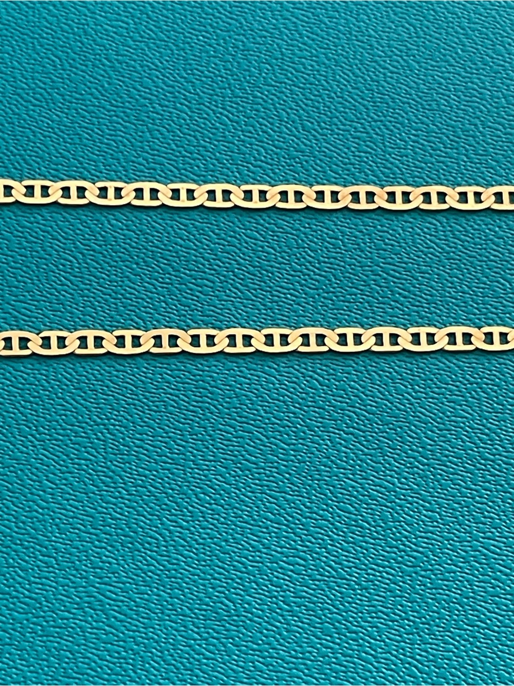 14k YG MARINERS CHAIN 22” 1.1mm